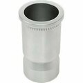 Bsc Preferred Low-Profile Rivet Nut Tin-Zinc Plated Aluminum 4-40 Internal Thread.355 Long, 10PK 98560A639